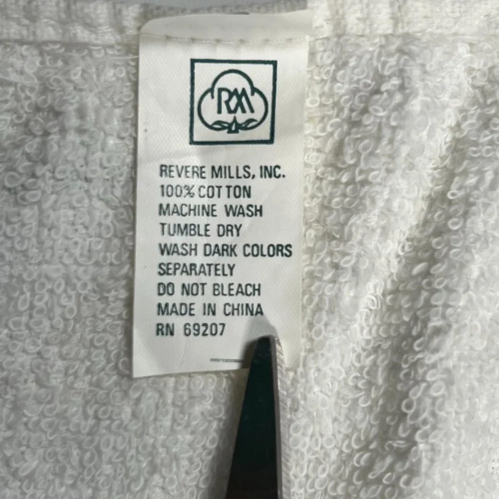 Revere Mills Teddy Bear Christmas Towel 14